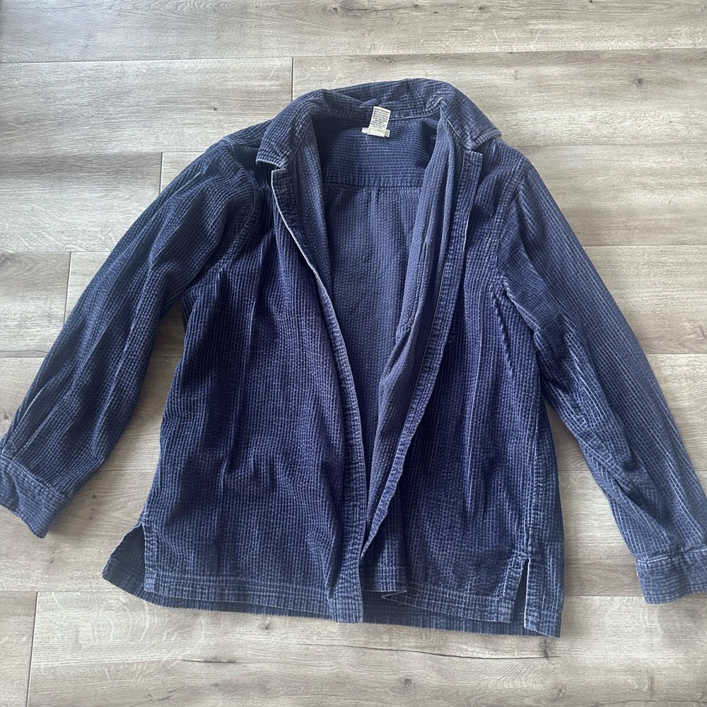 L.L. Bean Women's Navy Shirt Jacket